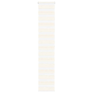 Zebra rolgordijn 50x200 cm stofbreedte 45,9cm marmerbeige