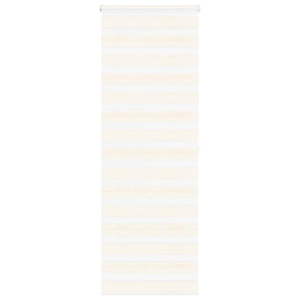 Zebra rolgordijn 75x200 cm stofbreedte 70,9 cm marmerbeige