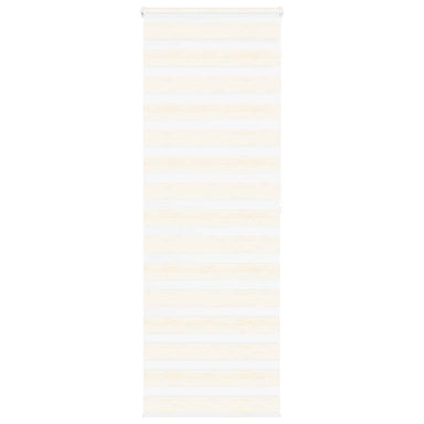 Zebra rolgordijn 85x200 cm stofbreedte 80,9 cm marmerbeige