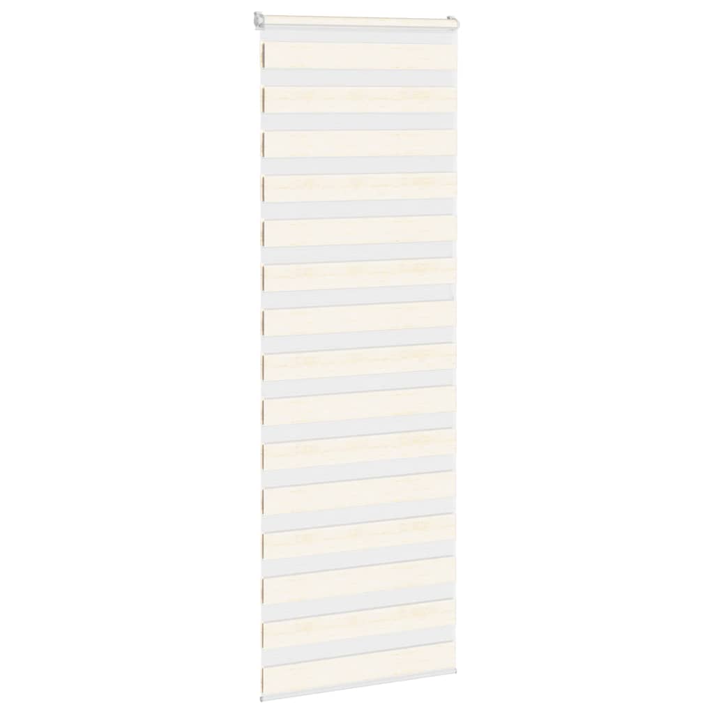 Zebra rolgordijn 90x200 cm stofbreedte 85,9 cm marmerbeige