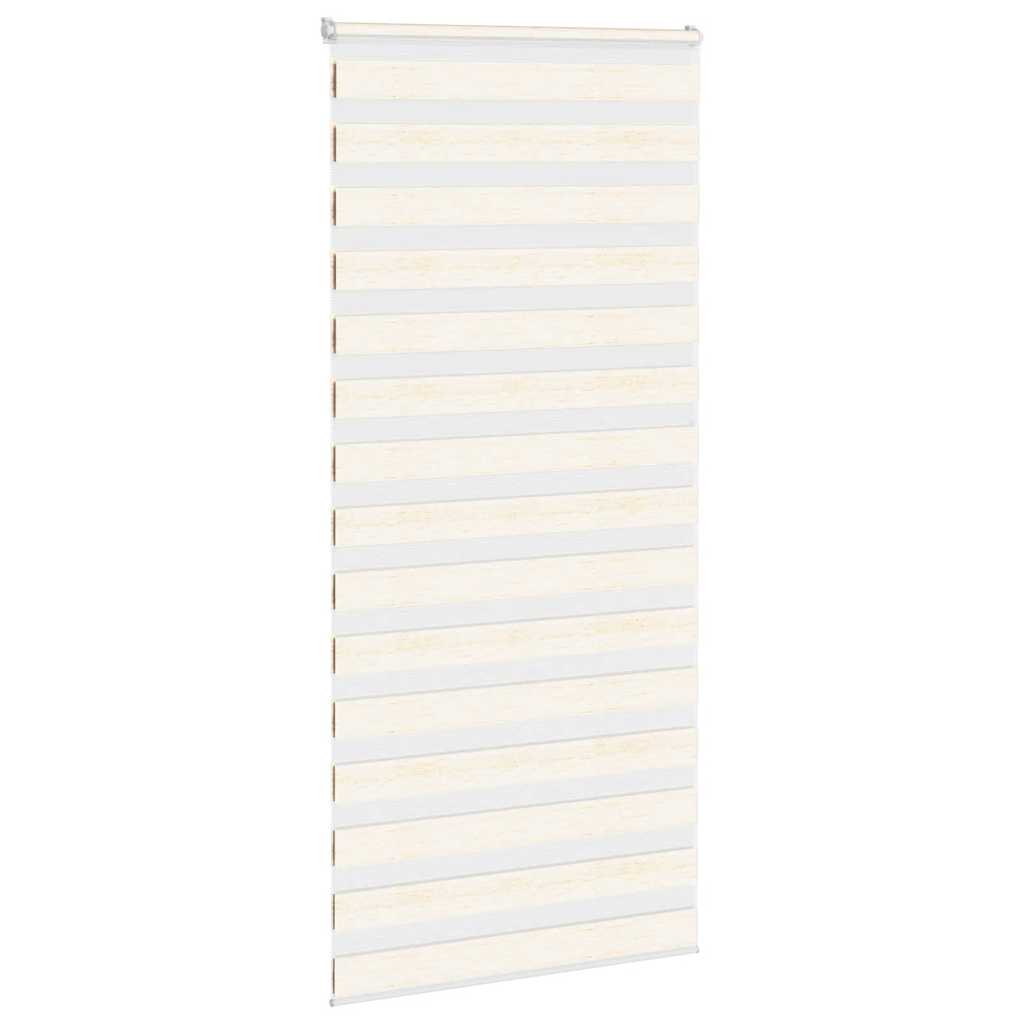 Zebra rolgordijn 100x200 cm stofbreedte 95,9 cm marmerbeige