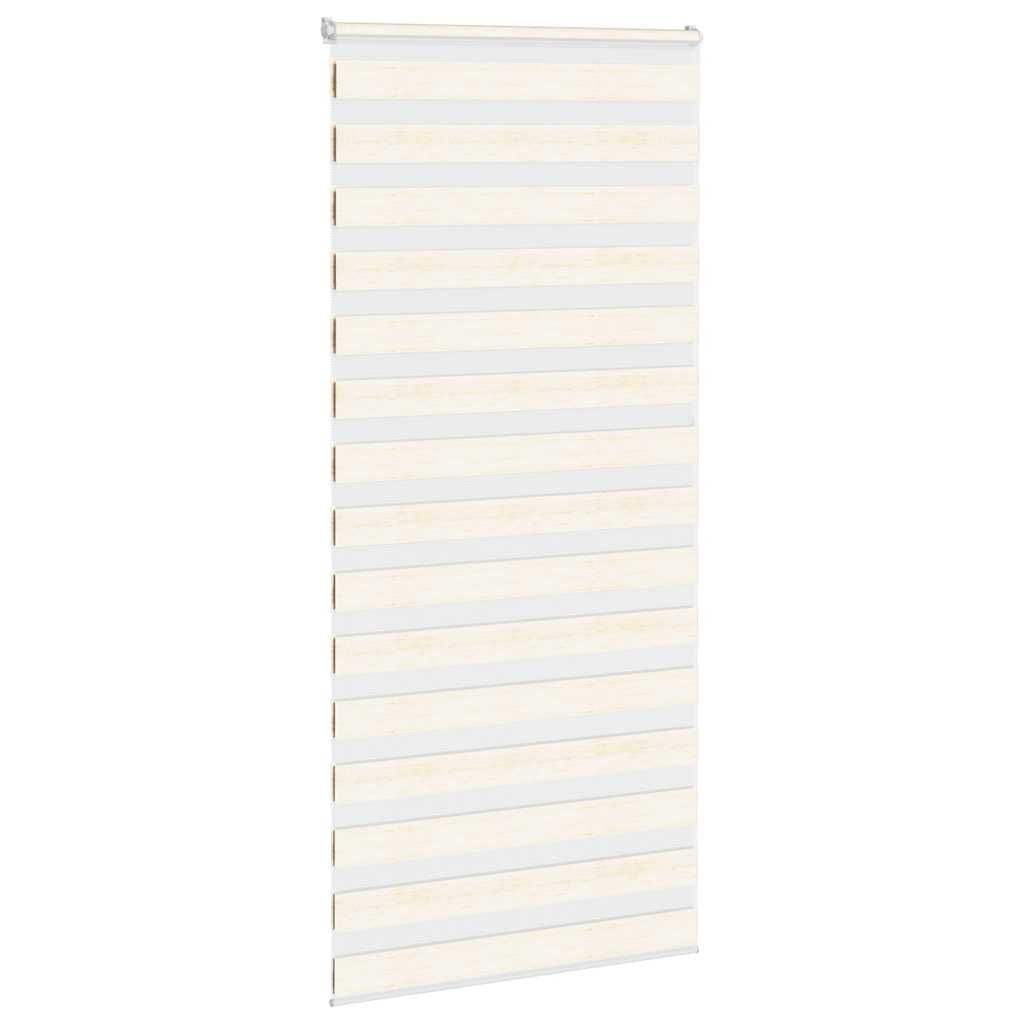 Zebra rolgordijn 115x200 cm stofbreedte 110,9 cm marmerbeige