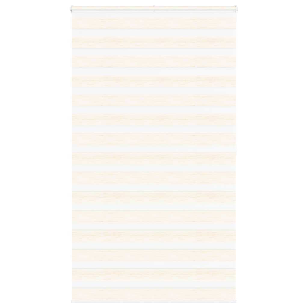 Zebra rolgordijn 125x200 cm stofbreedte 120,9 cm marmerbeige