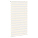 Zebra rolgordijn 125x200 cm stofbreedte 120,9 cm marmerbeige