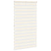 Zebra rolgordijn 125x200 cm stofbreedte 120,9 cm marmerbeige