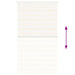 Zebra rolgordijn 125x200 cm stofbreedte 120,9 cm marmerbeige