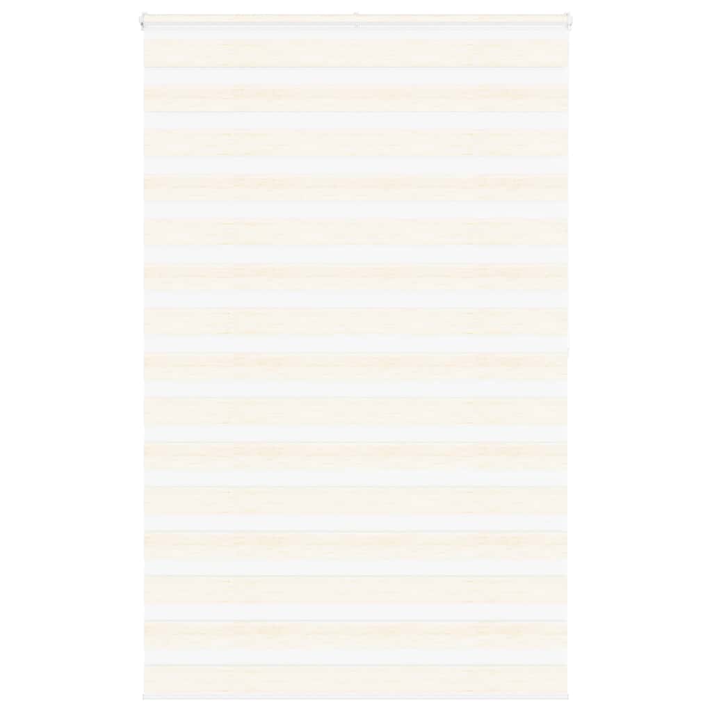 Zebra rolgordijn 150x200 cm stofbreedte 145,9 cm marmerbeige
