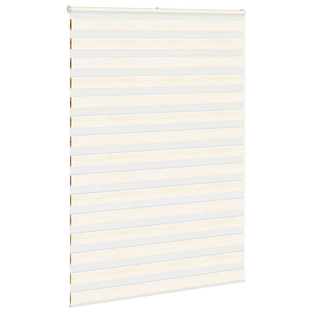Zebra rolgordijn 160x200 cm stofbreedte 155,9 cm marmerbeige