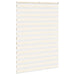Zebra rolgordijn 165x200 cm stofbreedte 160,9 cm marmerbeige