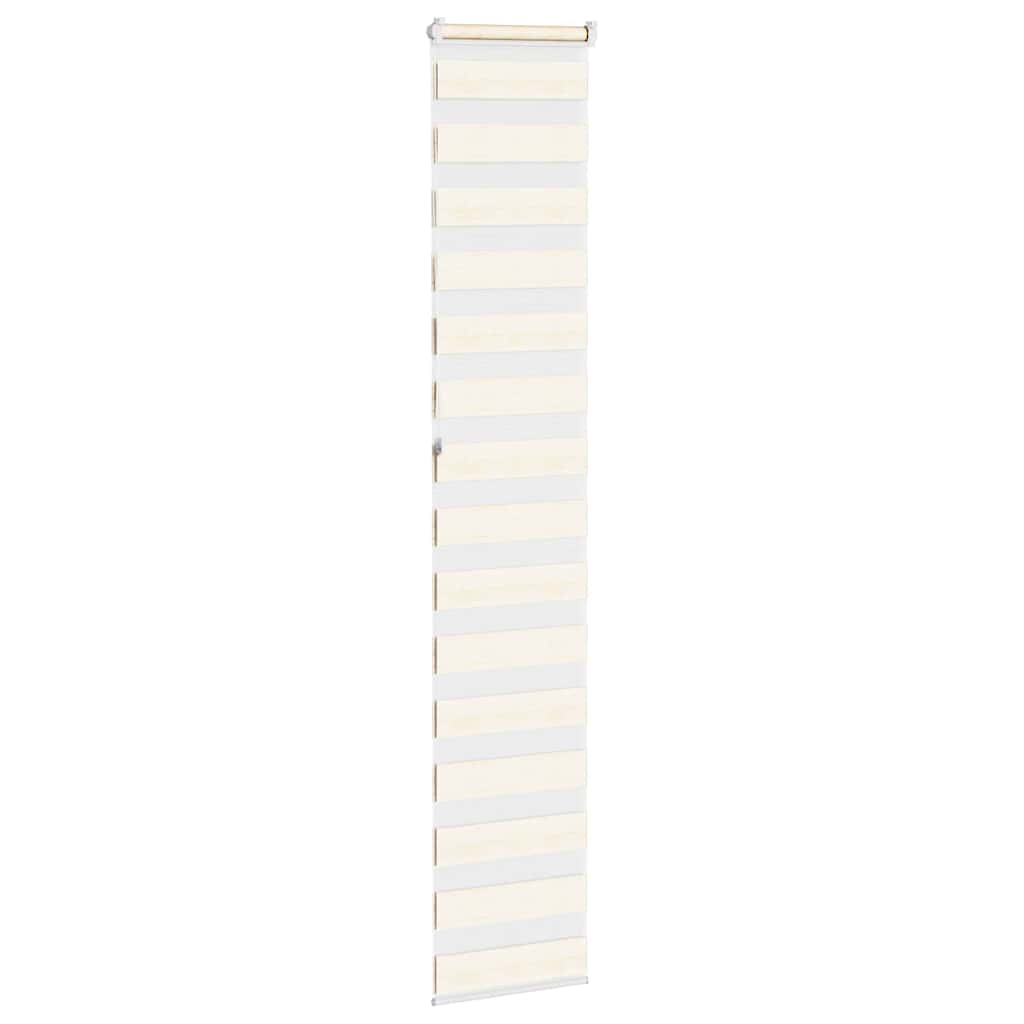Zebra rolgordijn 40x230 cm stofbreedte 35,9 cm marmerbeige