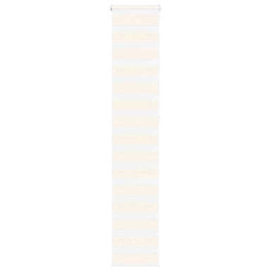 Zebra rolgordijn 45x230 cm stofbreedte 40,9 cm marmerbeige