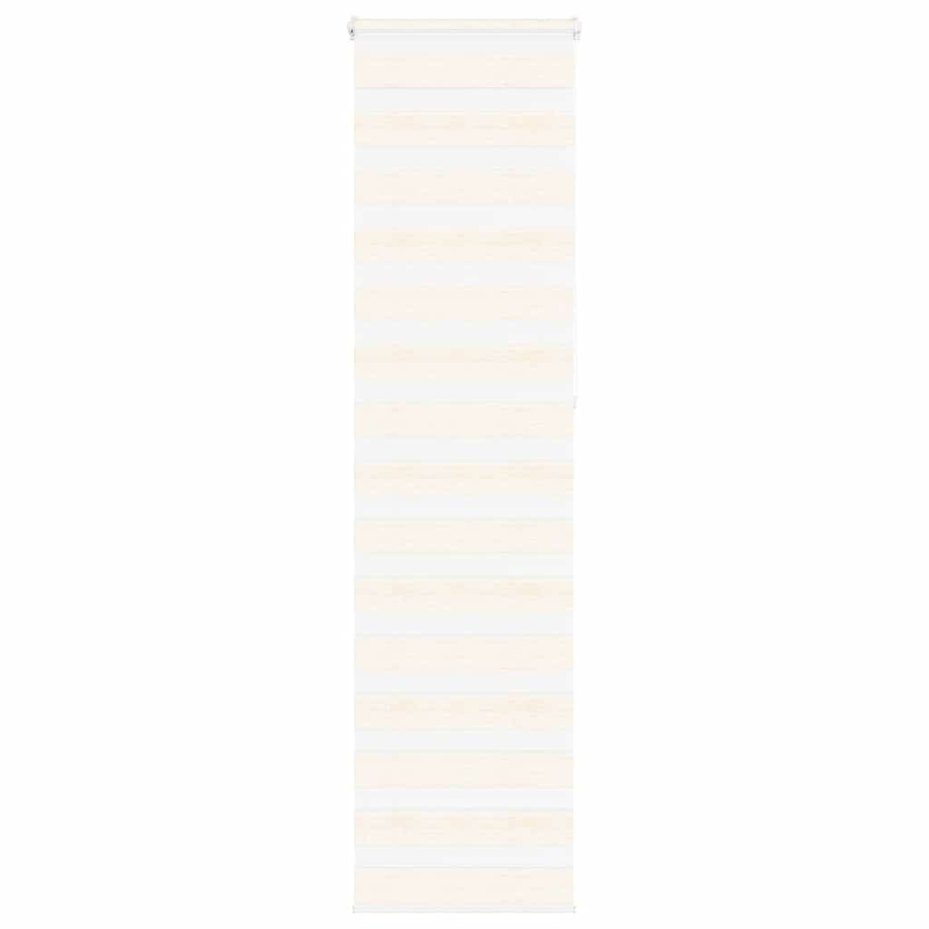 Zebra rolgordijn 65x230 cm stofbreedte 60,9 cm marmerbeige