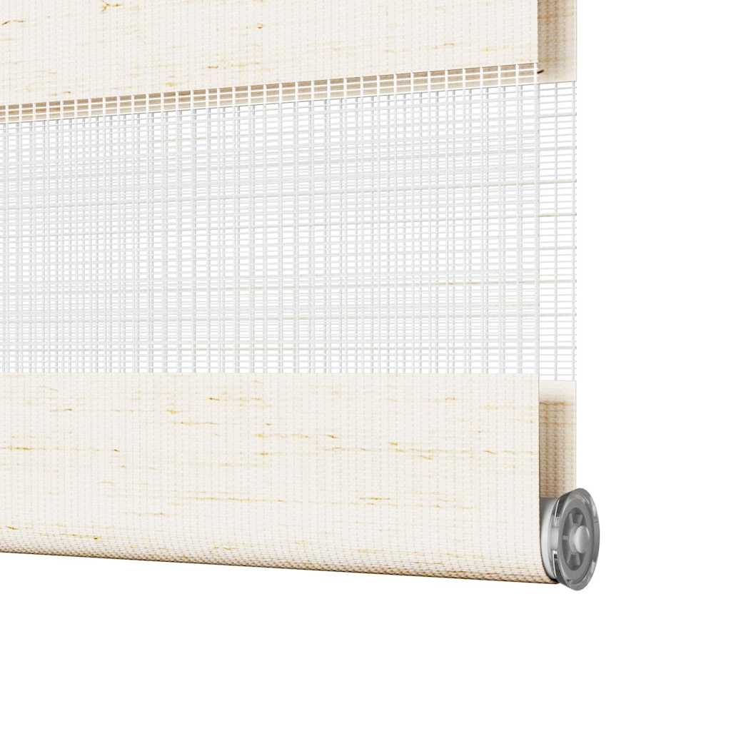 Zebra rolgordijn 90x230 cm stofbreedte 85,9 cm marmerbeige