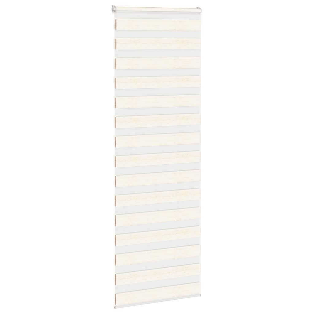 Zebra rolgordijn 90x230 cm stofbreedte 85,9 cm marmerbeige