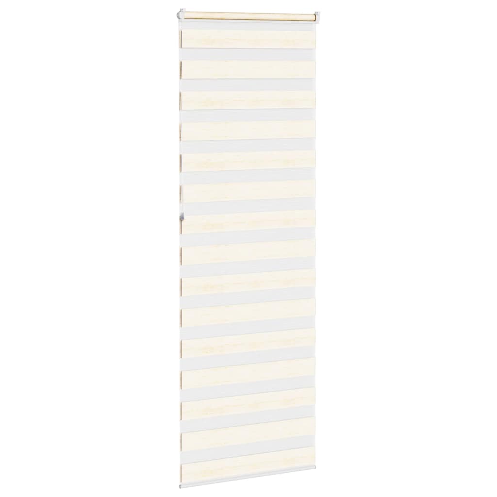 Zebra rolgordijn 90x230 cm stofbreedte 85,9 cm marmerbeige