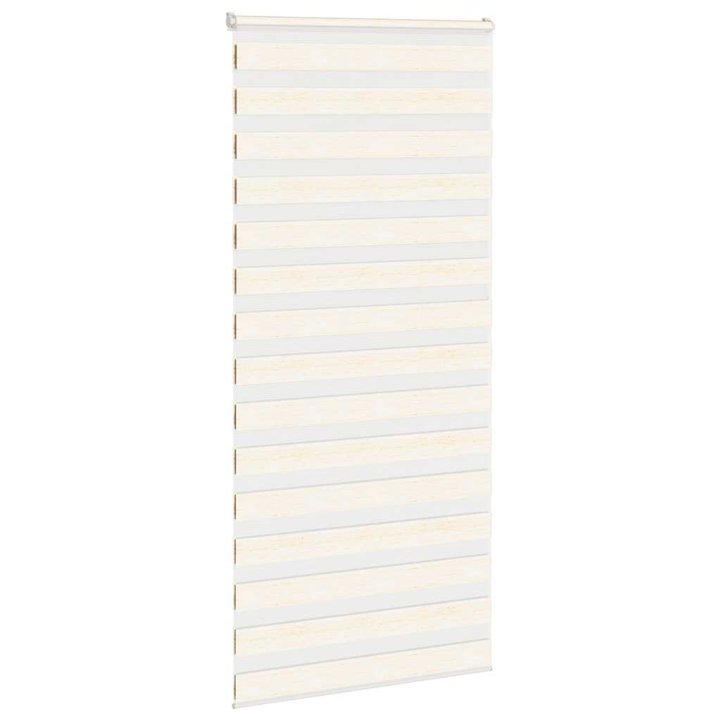 Zebra rolgordijn 115x230 cm stofbreedte 110,9 cm marmerbeige