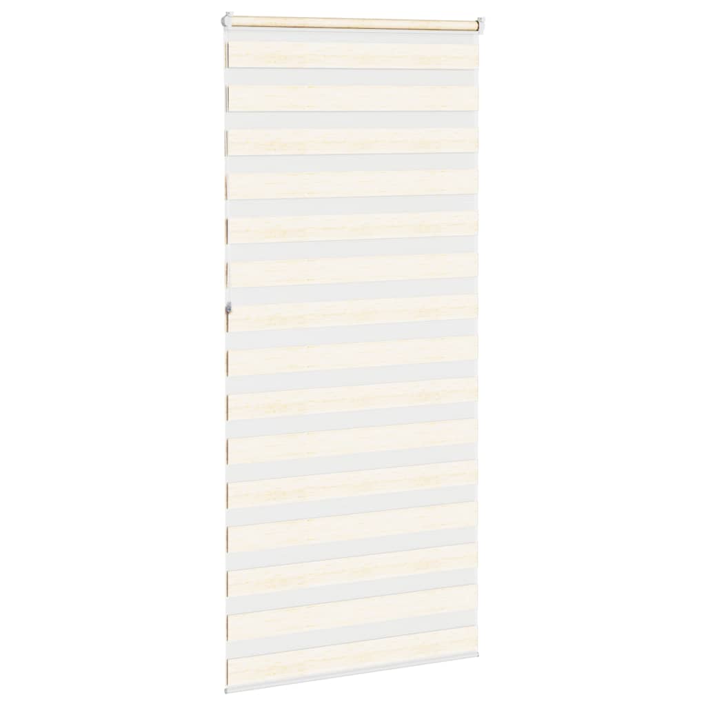 Zebra rolgordijn 115x230 cm stofbreedte 110,9 cm marmerbeige