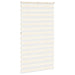 Zebra rolgordijn 125x230 cm stofbreedte 120,9 cm marmerbeige
