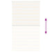 Zebra Blind 130x230cm stofbreedte 125,9cm polyester marmerbeige