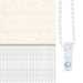 Zebra rolgordijn 155x230 cm stofbreedte 150,9 cm marmerbeige