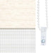 Zebra Blind Marmer Beige 160x230 cm Stofbreedte 155,9 cm Polyester