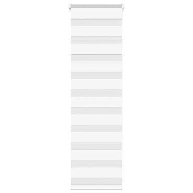 Zebra rolgordijn 40x100 cm stofbreedte 35,9 cm marmerbeige
