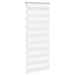 Zebra rolgordijn 60x100 cm stofbreedte 55,9 cm polyester wit