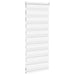 Zebra rolgordijn 65x100 cm stofbreedte 60,9 cm polyester wit