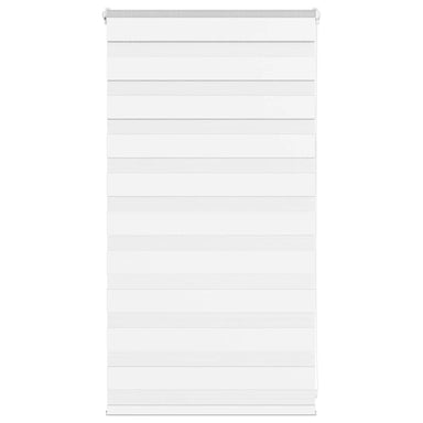 Zebra blind 70x100 cm stofbreedte 65,9 cm polyester wit