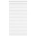 Zebra Blind 75x100 cm stofbreedte 70,9 cm polyester wit