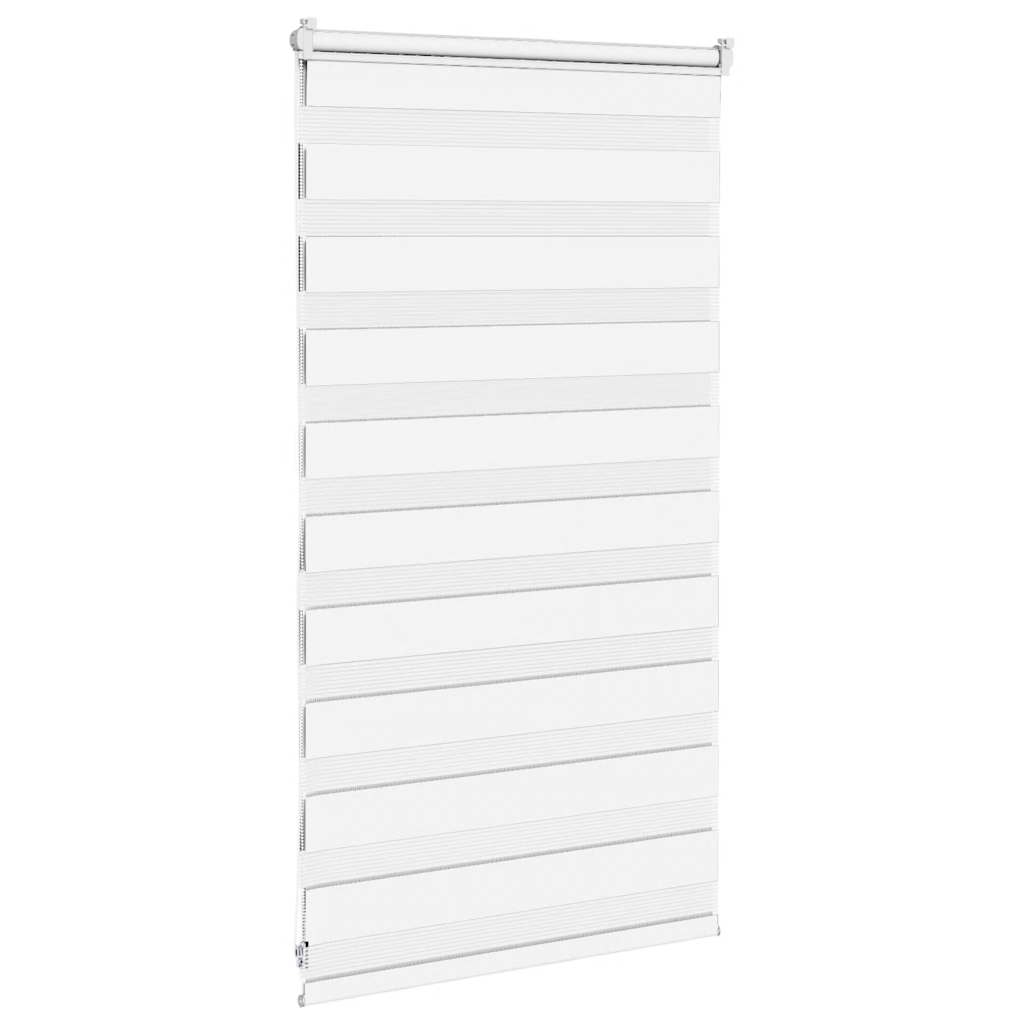 Zebra Blind 75x100 cm stofbreedte 70,9 cm polyester wit