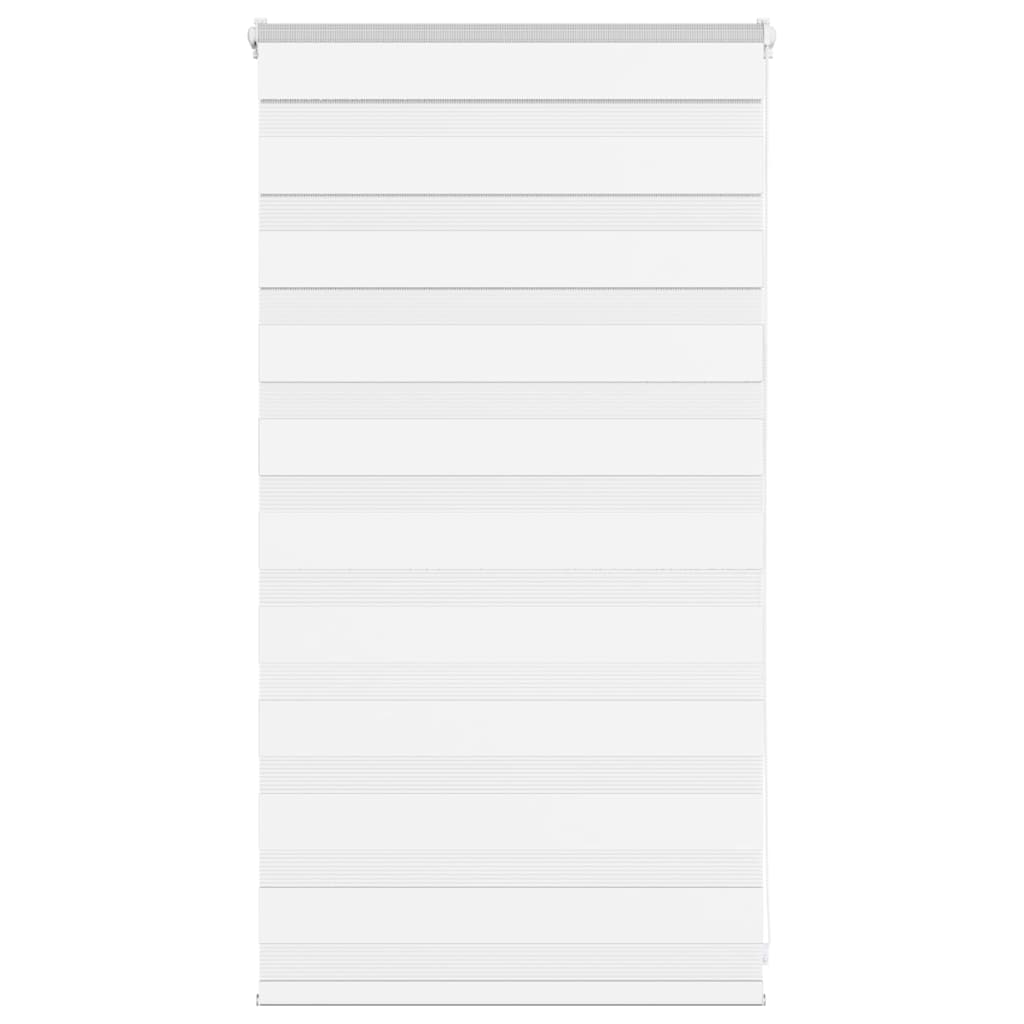 Zebra Blind 80x100 cm stofbreedte 75,9 cm polyester wit