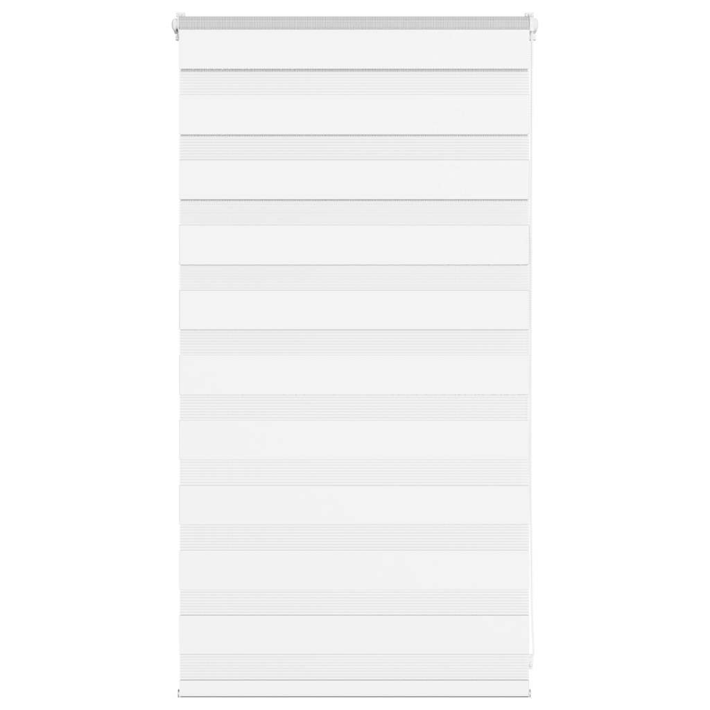 Zebra Blind 85x100 cm stofbreedte 80,9 cm polyester wit