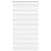 Zebra Blind 85x100 cm stofbreedte 80,9 cm polyester wit