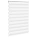Zebra Blind 105x100 cm stofbreedte 100,9 cm polyester wit