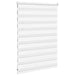 Zebra Blind 105x100 cm stofbreedte 100,9 cm polyester wit