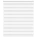 Zebra Blind 135x100 cm stofbreedte 130,9 cm polyester wit