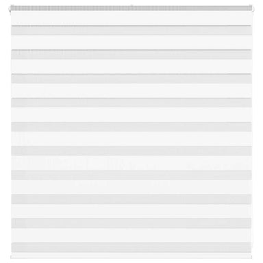 Zebra Blind 140x100 cm stofbreedte 135,9 cm polyester wit