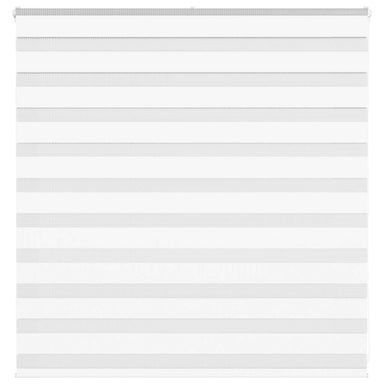 Zebra Blind 145x100 cm stofbreedte 140,9 cm polyester wit