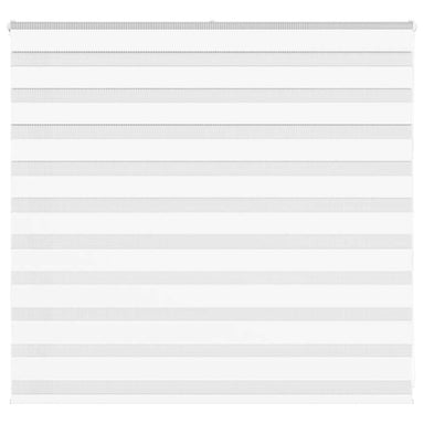 Zebra Blind 155x100 cm stofbreedte 150,9 cm polyester wit