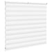 Zebra Blind 160x100 cm stofbreedte 155,9 cm polyester wit