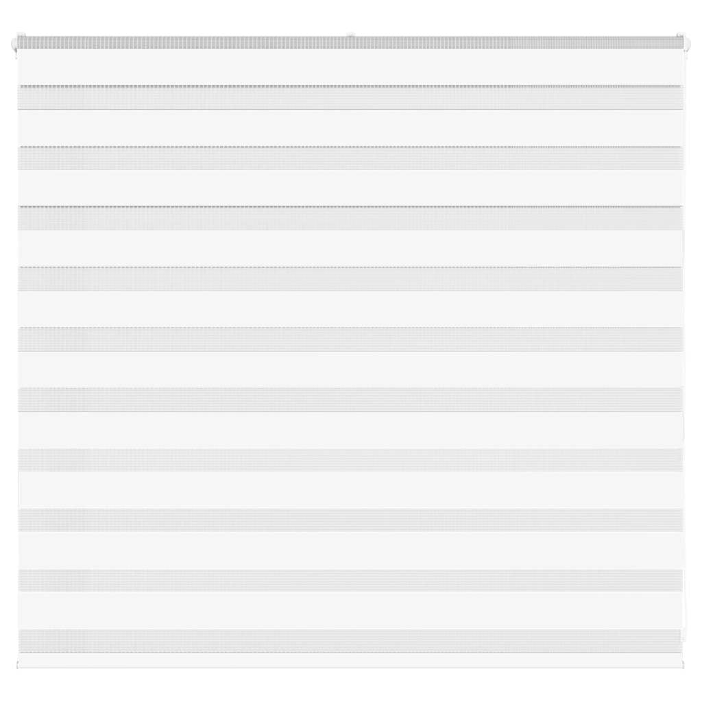 Zebra Blind 165x100 cm stofbreedte 160,9 cm polyester wit