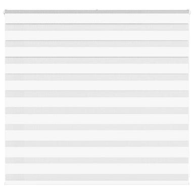 Zebra Blind 165x100 cm stofbreedte 160,9 cm polyester wit