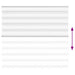 Zebra Blind 165x100 cm stofbreedte 160,9 cm polyester wit