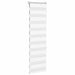 Zebra rolgordijn 45x150 cm stofbreedte 40,9 cm polyester wit