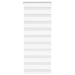 Zebra rolgordijn 55x150 cm stofbreedte 50,9 cm polyester wit