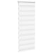 Zebra rolgordijn 55x150 cm stofbreedte 50,9 cm polyester wit