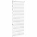 Zebra rolgordijn 65x150 cm stofbreedte 60,9 cm polyester wit