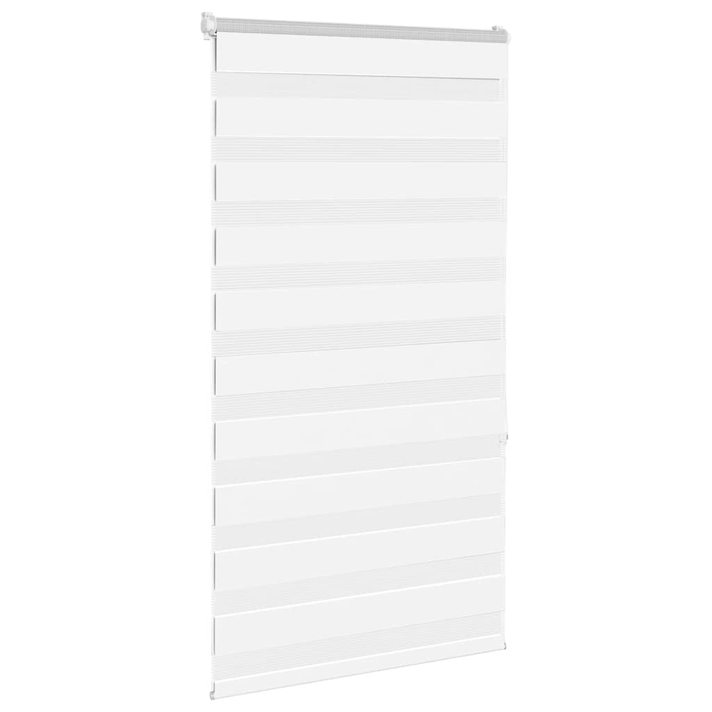 Zebra Blind 70x150 cm stofbreedte 65,9 cm polyester wit