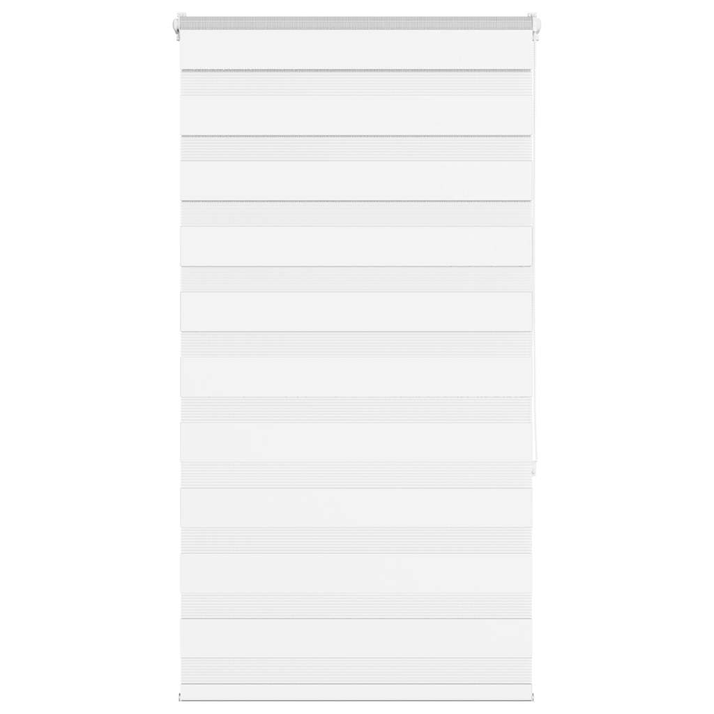 Zebra rolgordijn 80x150 cm stofbreedte 75,9 cm polyester wit